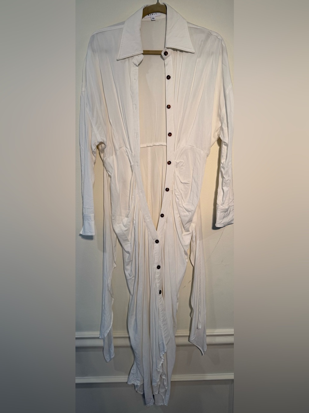 Boheme Shirt Dress with Front Tie